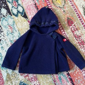 Widgeon dark blue fleece size 18months